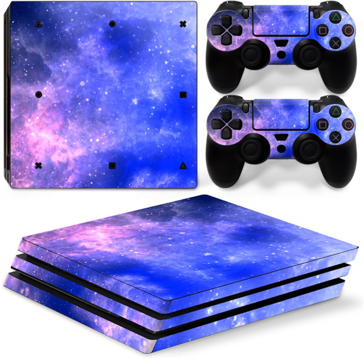 Galaxy - PS4 Pro Console Skins PlayStation Stickers