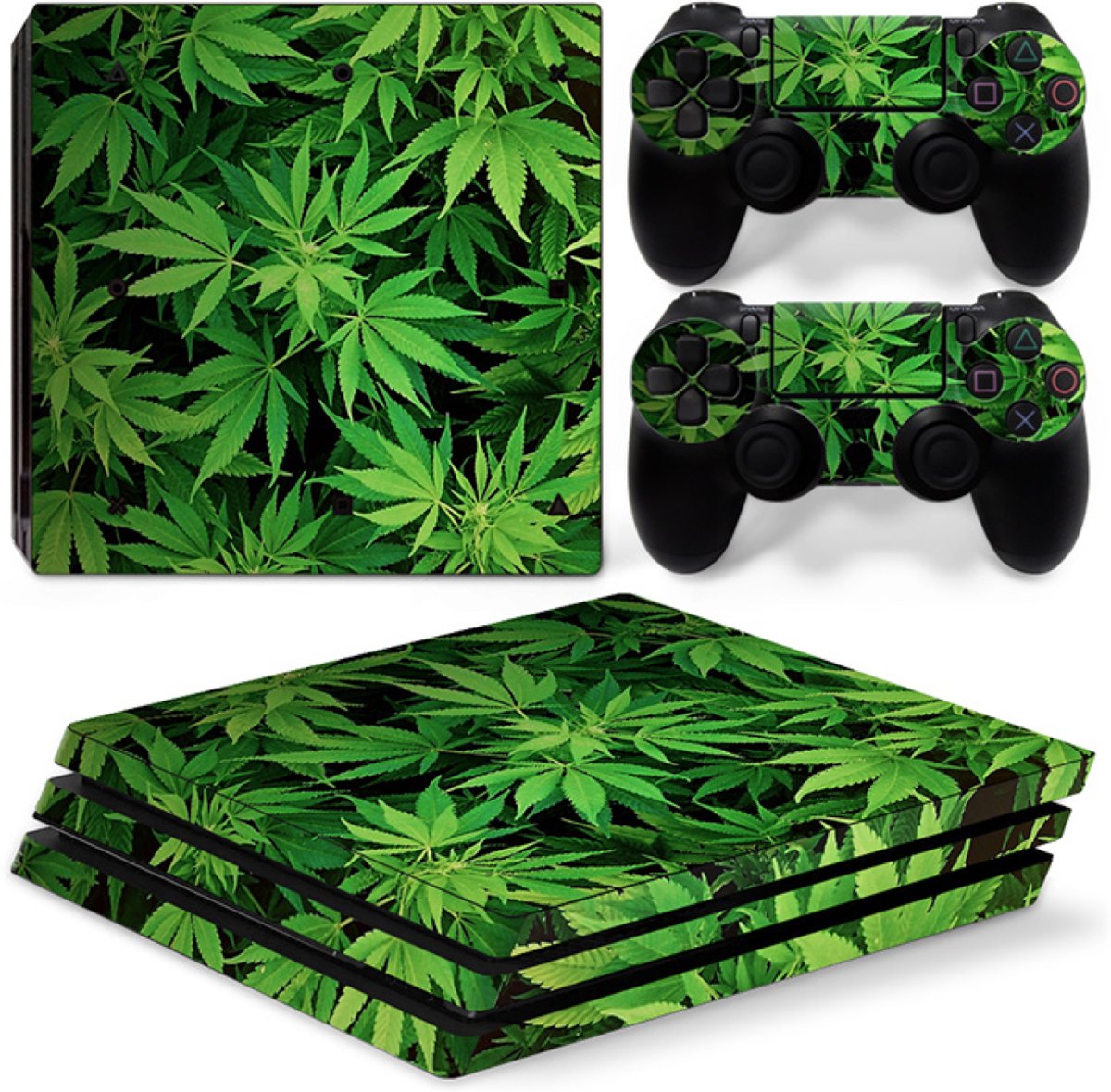 Weed - PS4 Pro Console Skins PlayStation Stickers