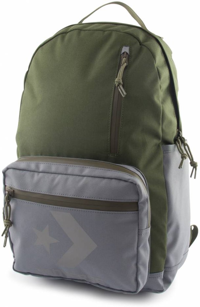 Converse Block Essential Backpack Green/Grey