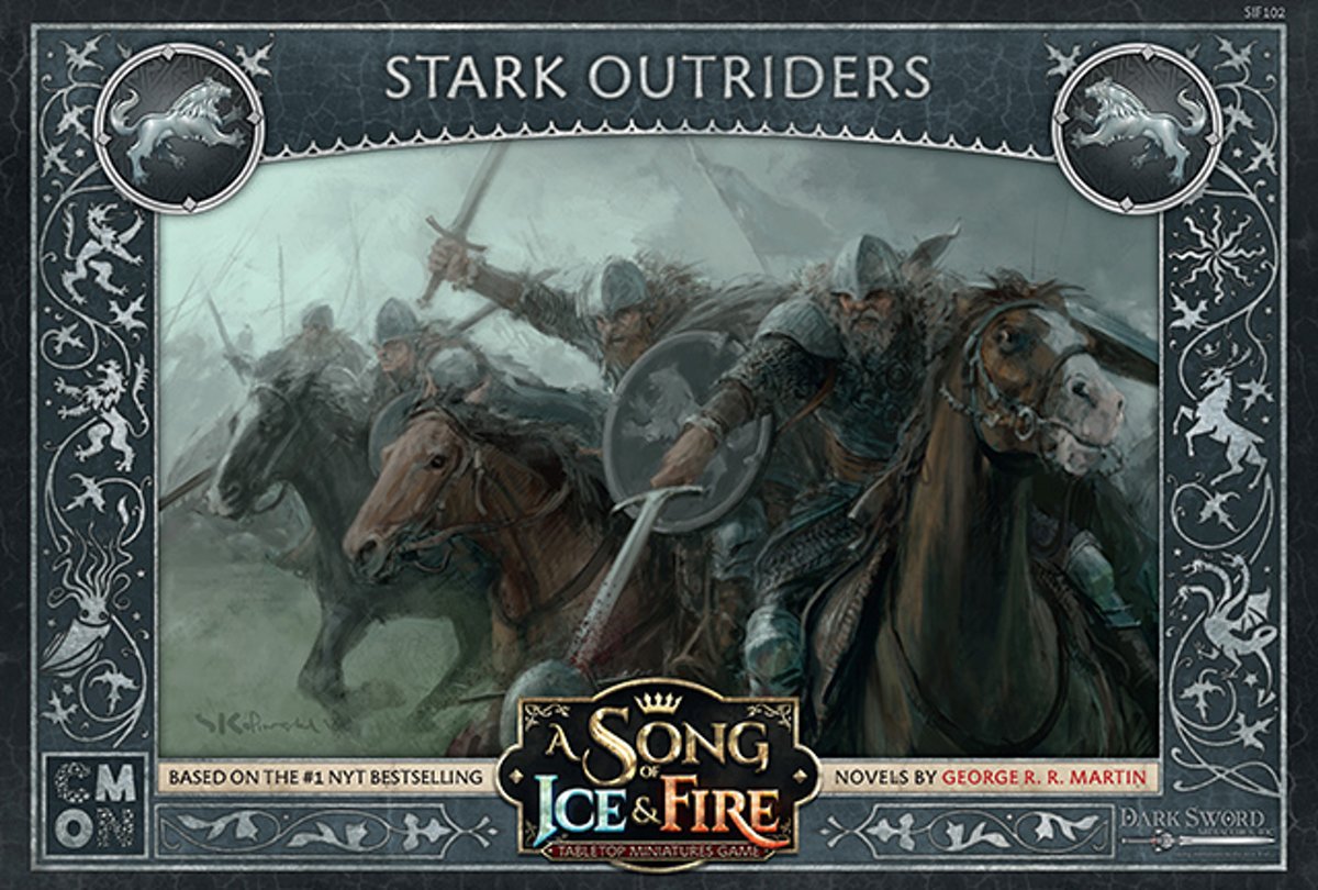 A Song of Ice and Fire Miniature Game - Stark Outriders