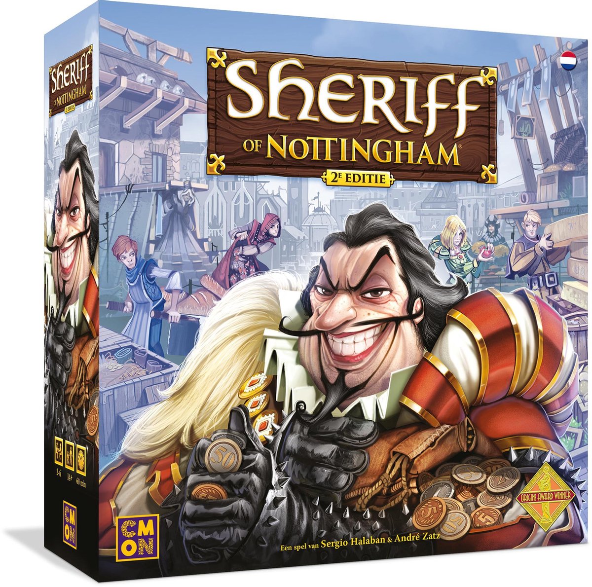 Sheriff of Nottingham 2e Editie - Nederlandstalig Bordspel