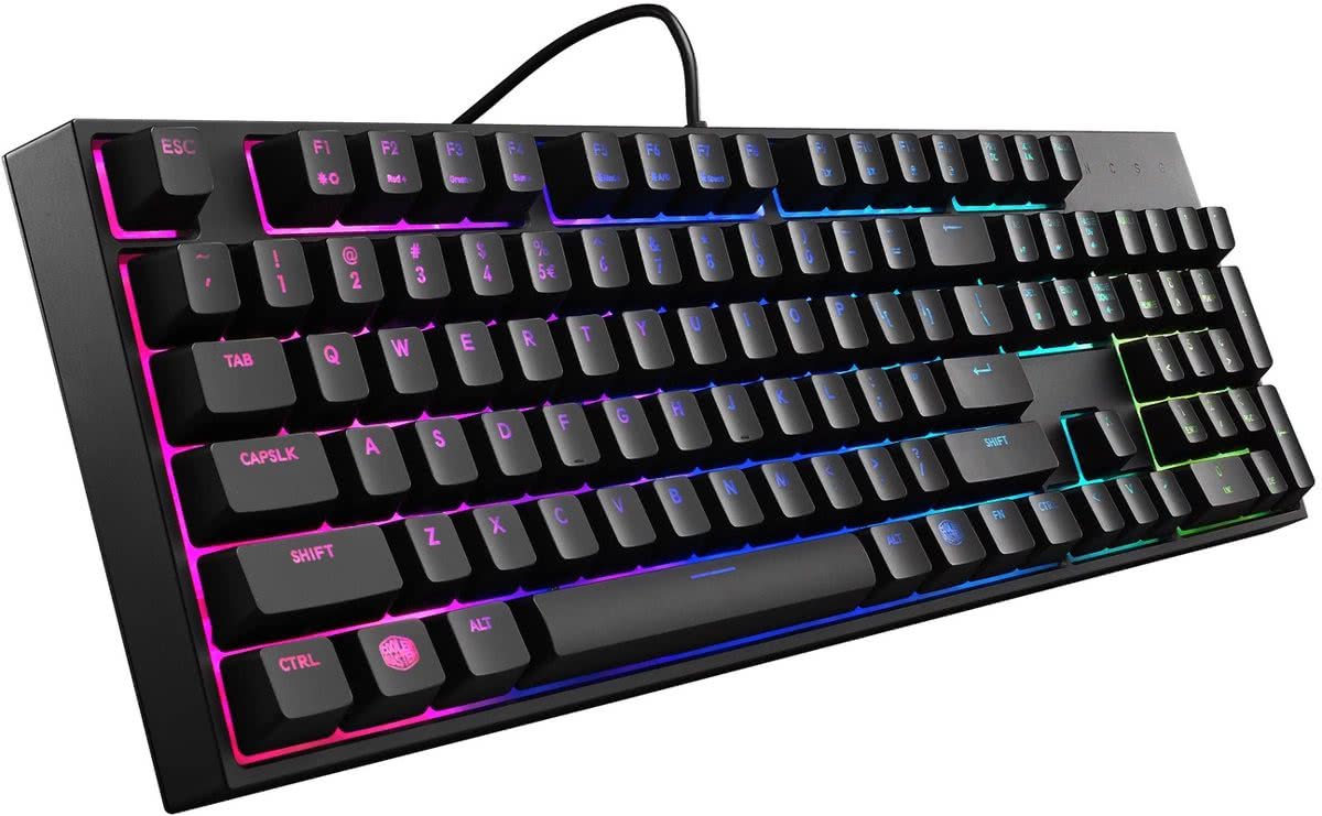 Cooler Master CM Storm MasterKeys Lite L USB QWERTY Italiaans Zwart toetsenbord