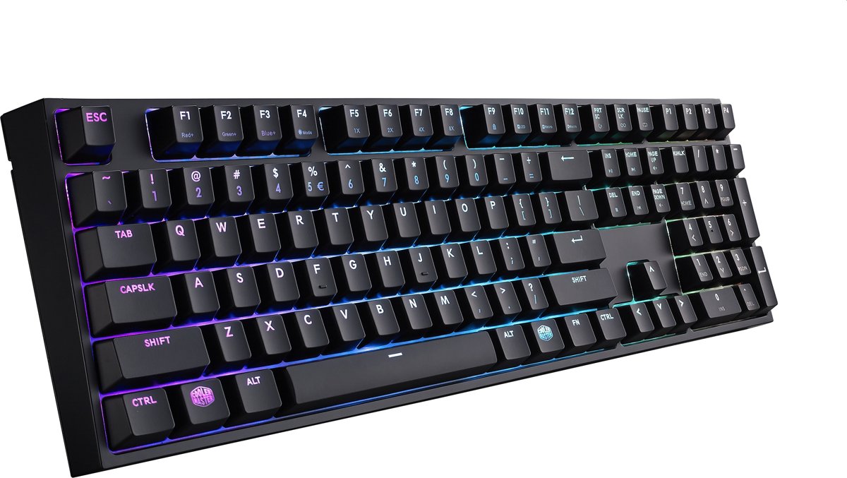 Cooler Master CM Storm Masterkeys Pro L USB QWERTY Italiaans Zwart