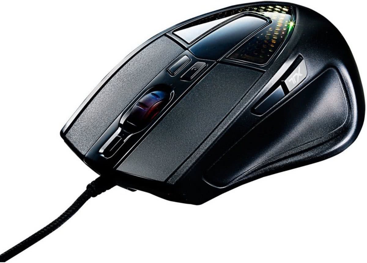 Cooler Master CM Storm Sentinel III USB Optisch 6400DPI Zwart muis