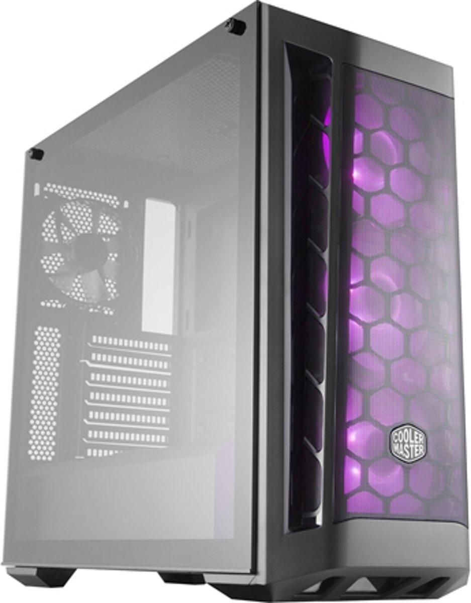 Cooler Master MasterBox MB511 RGB Midi-Toren Zwart