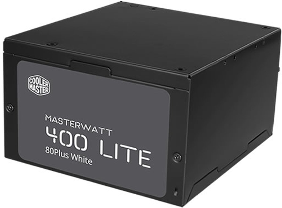 Cooler Master MasterWatt Lite power supply unit 400 W ATX Zwart