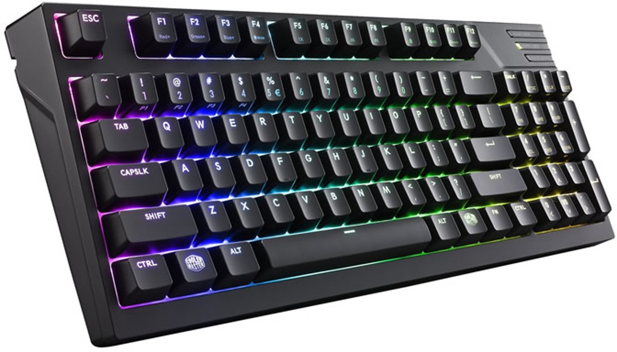 Cooler Master Masterkeys Pro M RGB Red - Mechanisch Gaming Toetsenbord - QWERTY