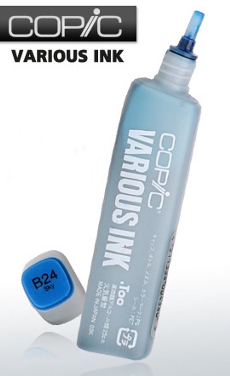 Copic- Various Ink - Navulinkt 25 ml - Dark Bark E49