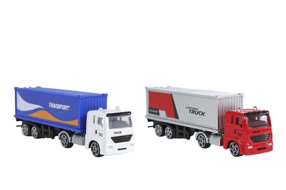 2-Play vrachtwagen die cast 2ass 12cm