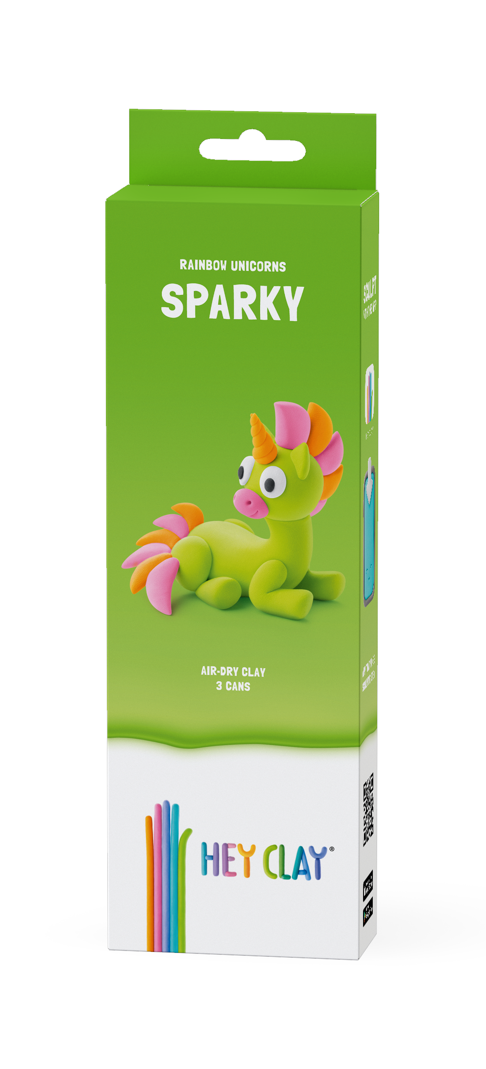 HeyClay Rainbow Unicorn Sparky 3 cans