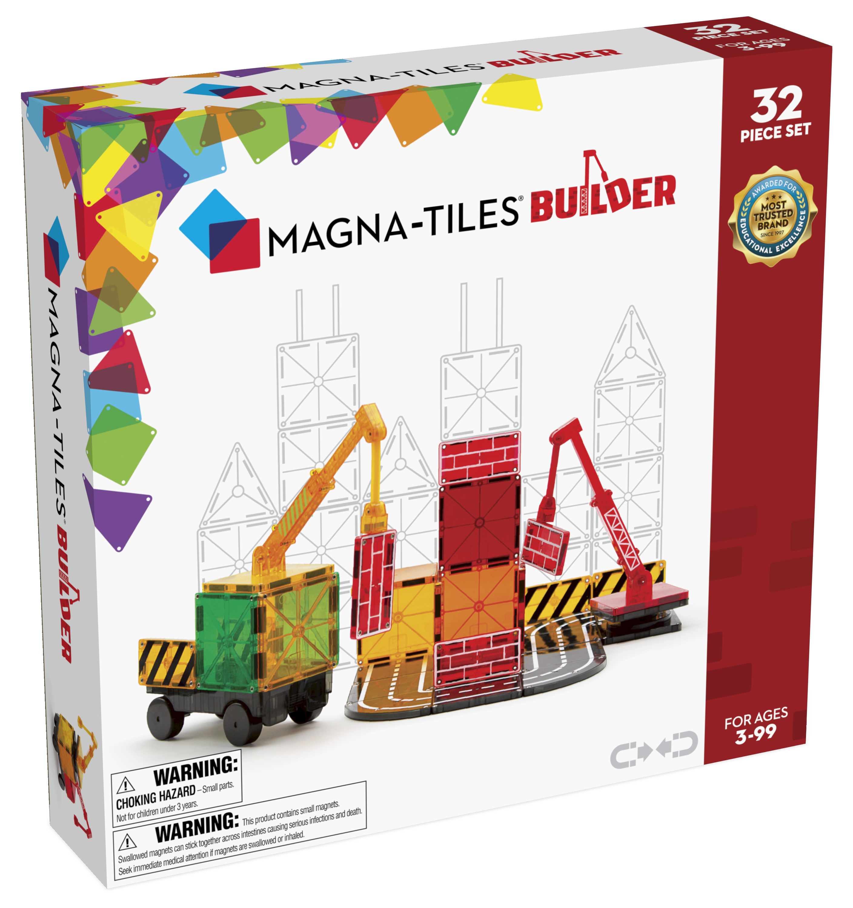 MagnaTiles builder 32 delig