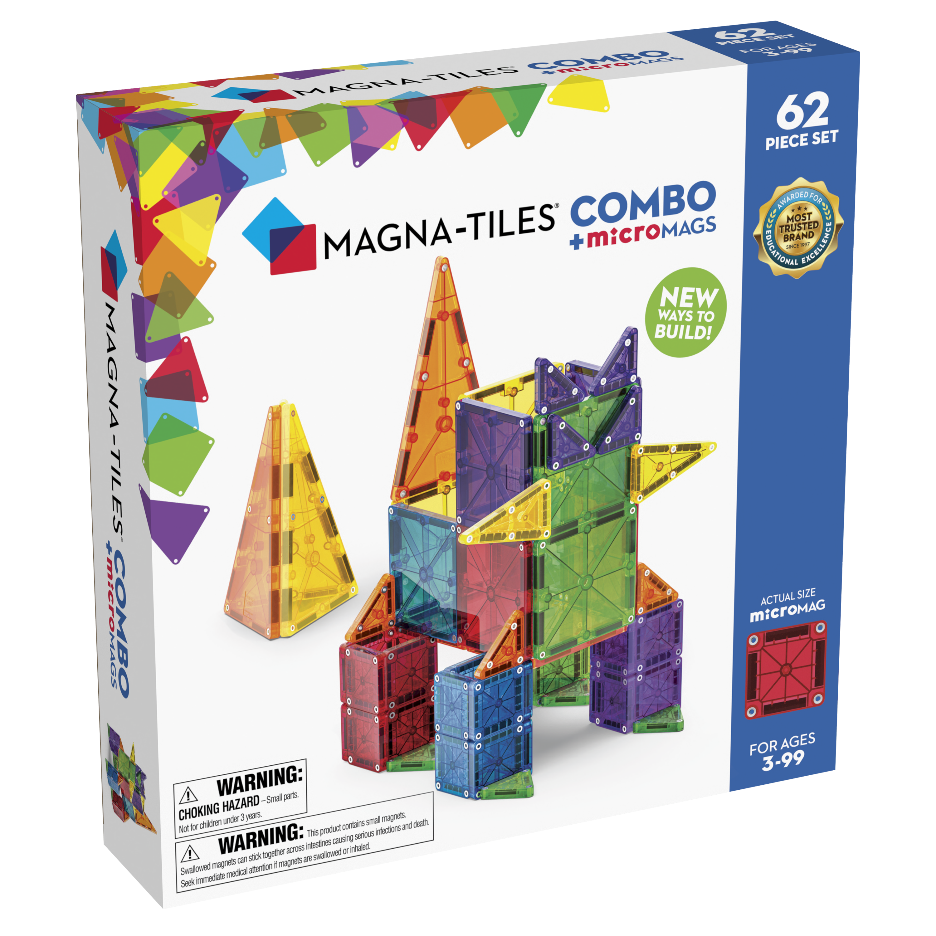 MagnaTiles combo 62 delig