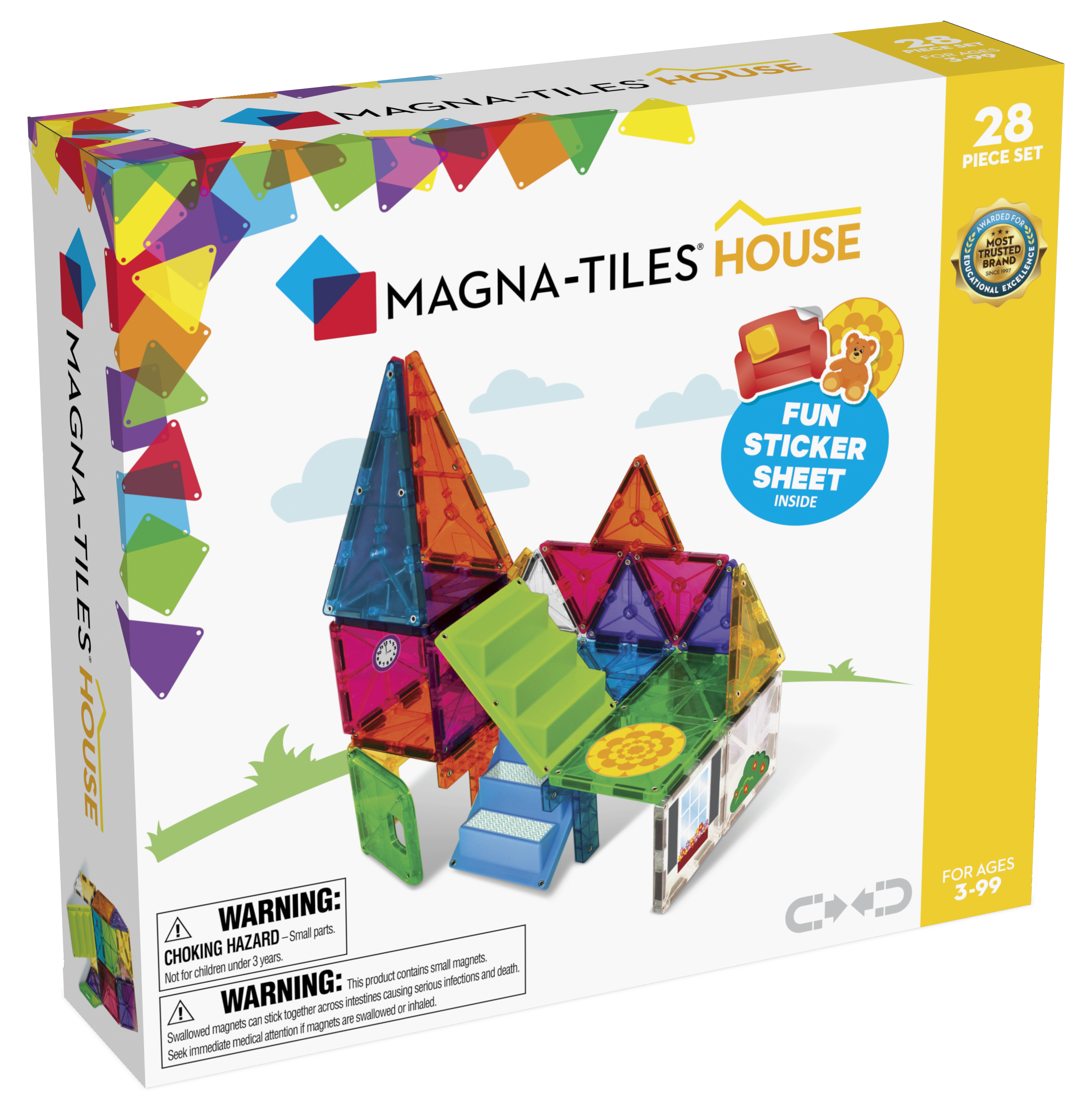 MagnaTiles huis 28 delig