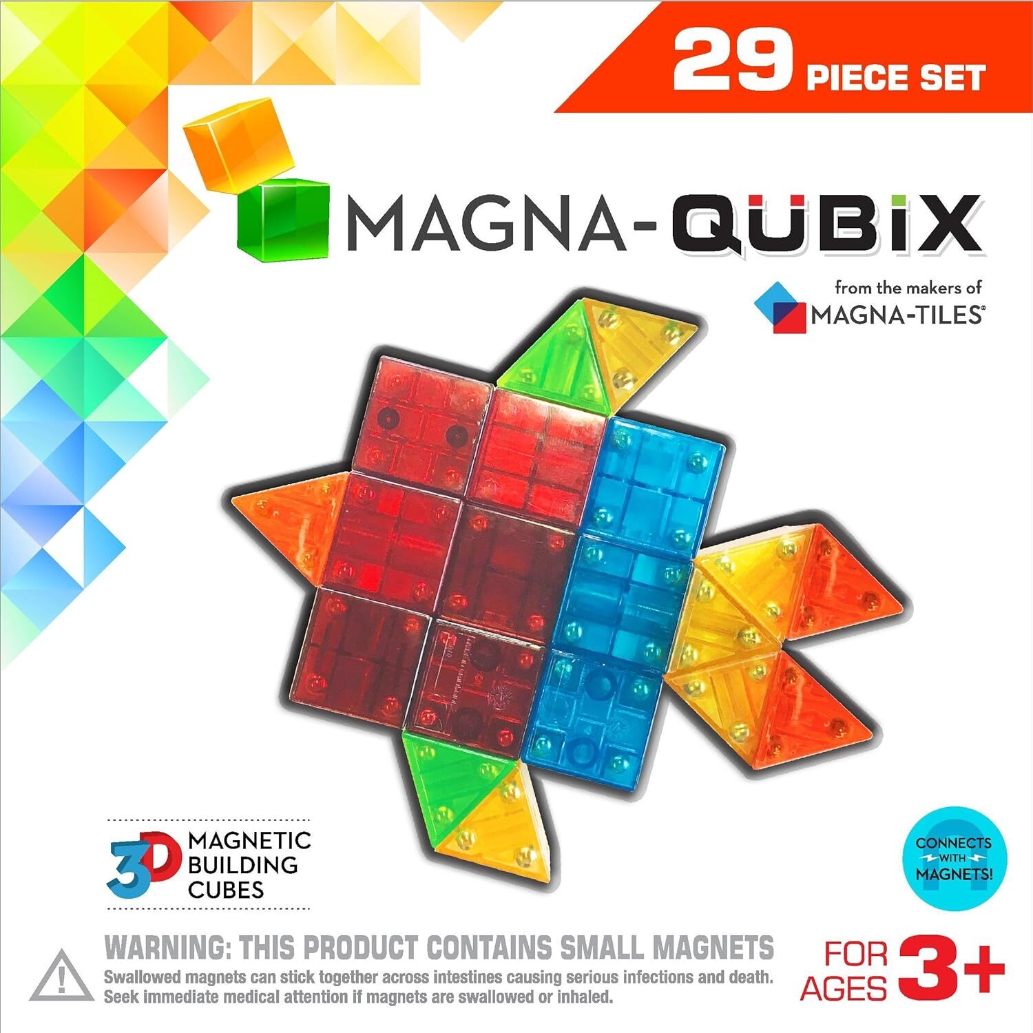 MagnaTiles qubix 29 delig