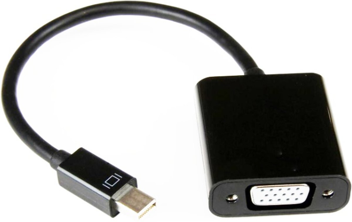 Coretek Mini DisplayPort naar VGA adapter - 0,15 meter