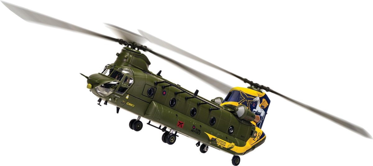 CORGI Boeing CHINOOK HC.4 ZH777 RAF No. 28 Sqn 100 Years Anniversary Scheme schaalmodel 1:72