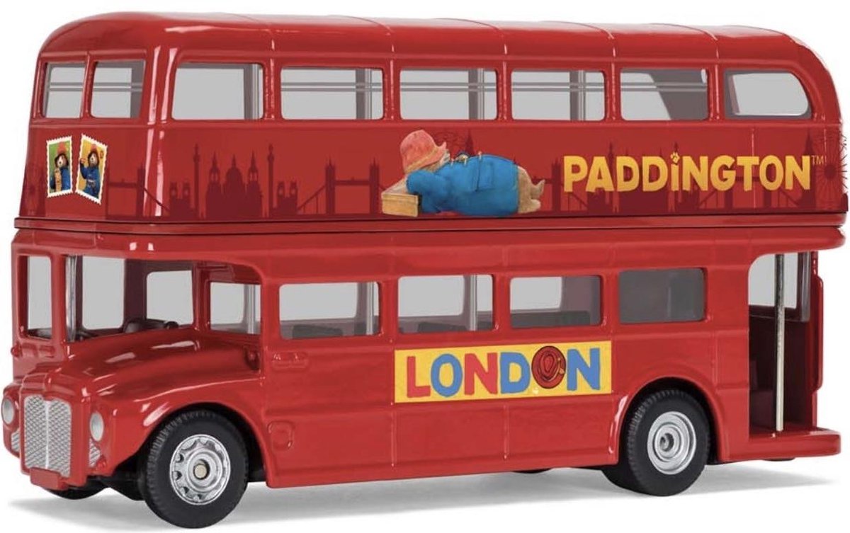 CORGI PADDINGTON LONDON BUS + FIGUUR schaalmodel 1:64