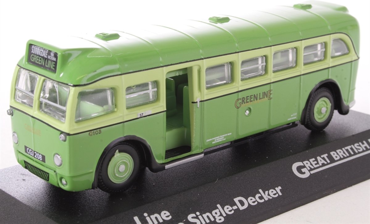 Edition Atlas - AEC  Q Type - Green Line - Great British Buses  1:76