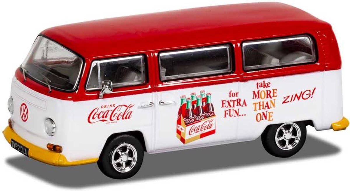 VW T2 CAMPER COCA COLA ZING 1:43