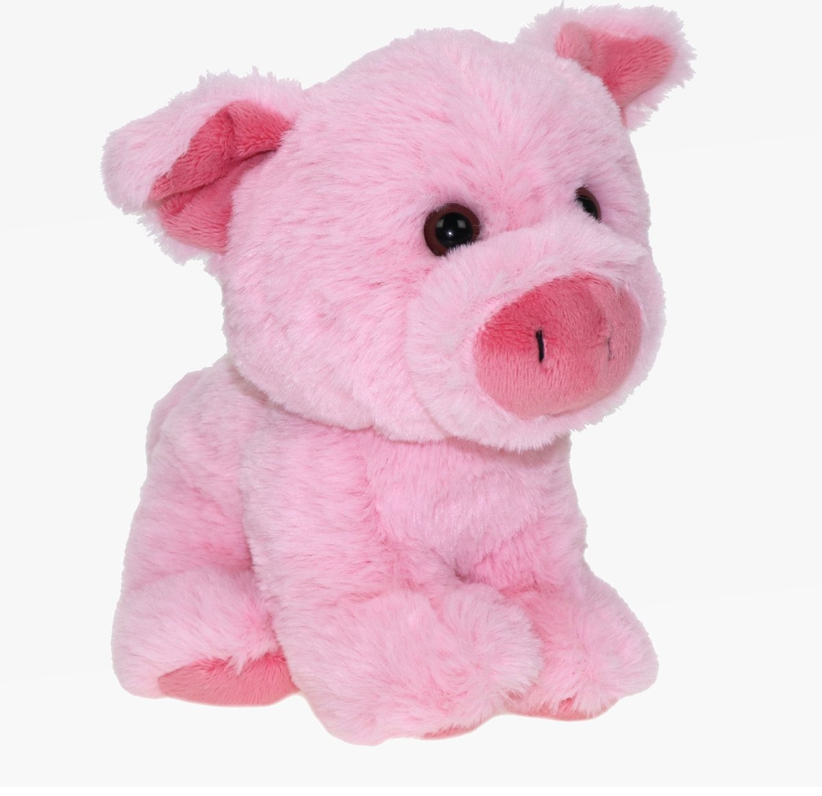 Pluche knuffel dieren Varken van 19 cm - Speelgoed varkens knuffels - Cadeau voor jongens/meisjes