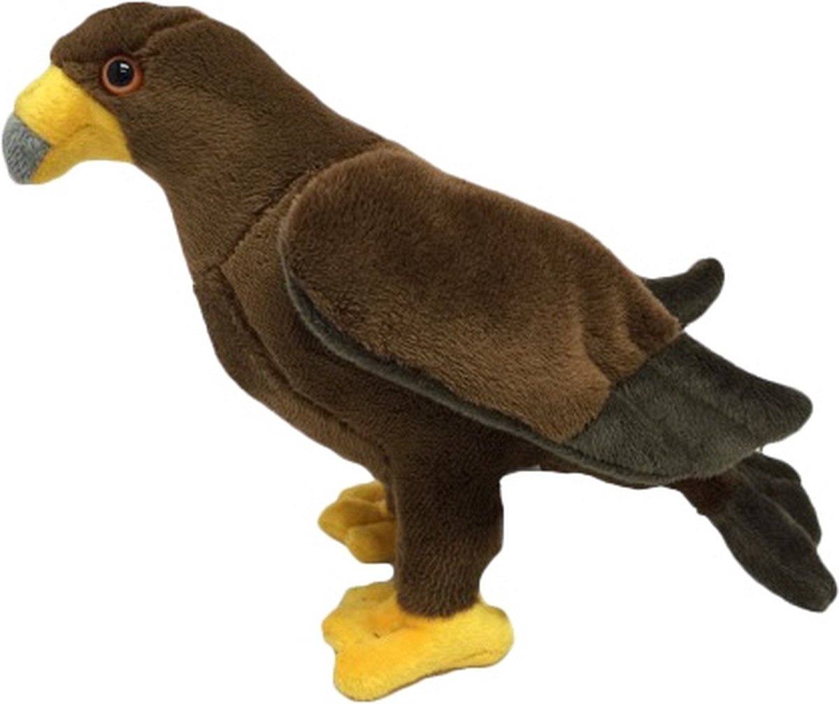 Pluche steenarend knuffel 17 cm