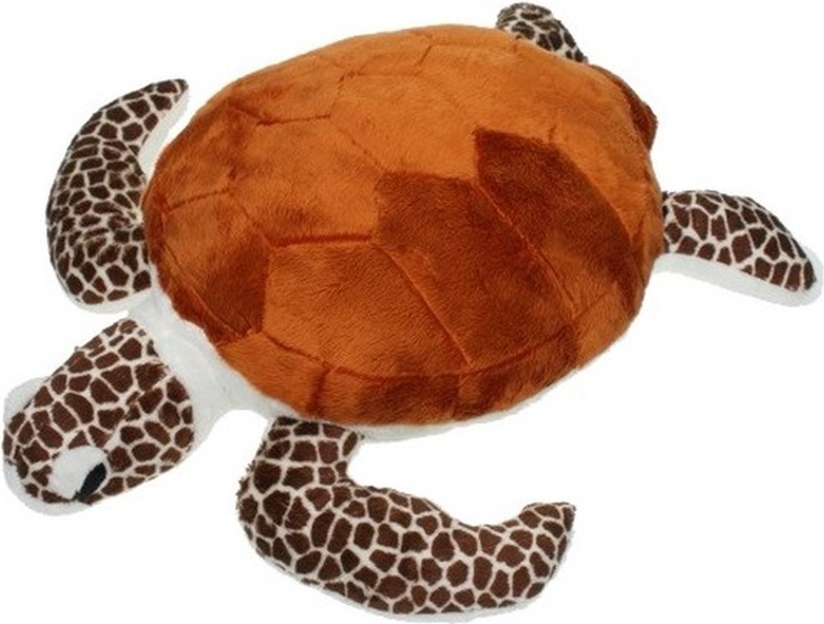 Pluche zeeschildpad knuffel 43 cm