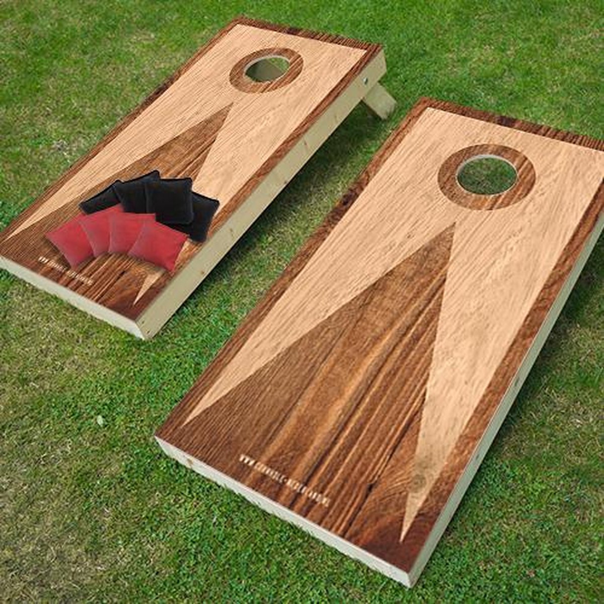 Cornhole-Nederland - Classic Cornhole spel - met gratis zakjes, koordtas en spelregels