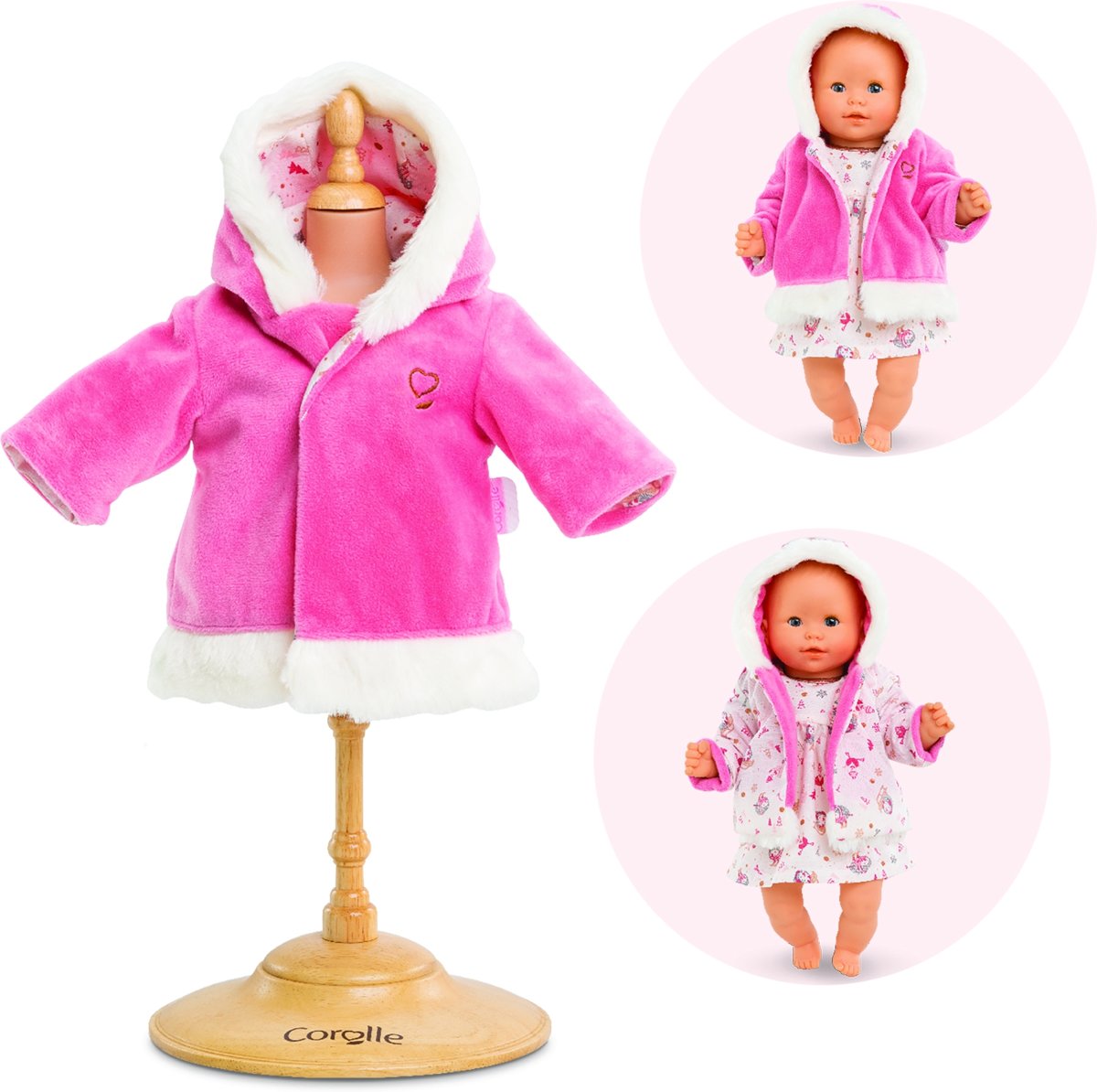 Corolle Mon Premier Poupon kleding Coat- Enchanted Winter 30 cm