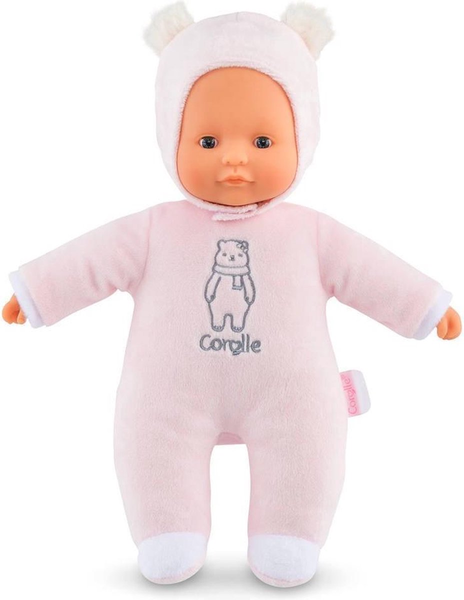 Corolle babypop sweet heart pink bear 30cm