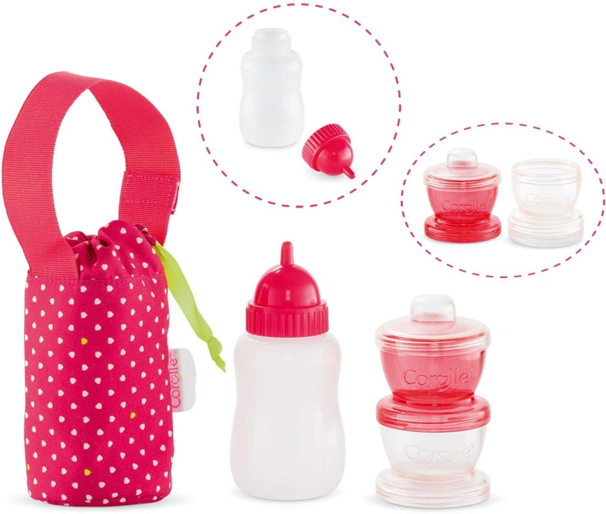 Corolle poppenaccessoire reisset voor poppen van 36&42cm