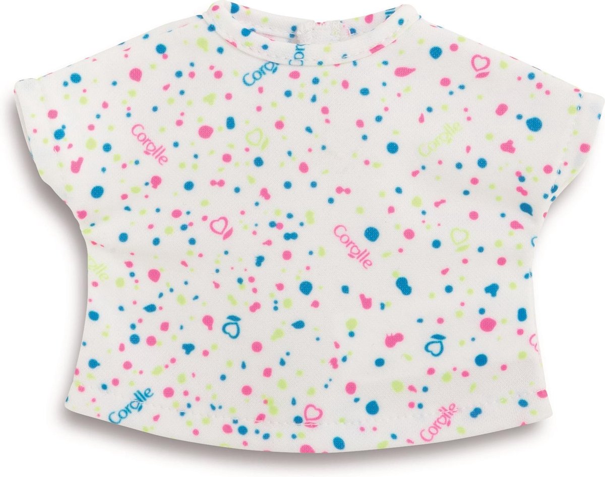 Corolle poppenkleding confetti shirtje voor ma Corolle pop van 36cm