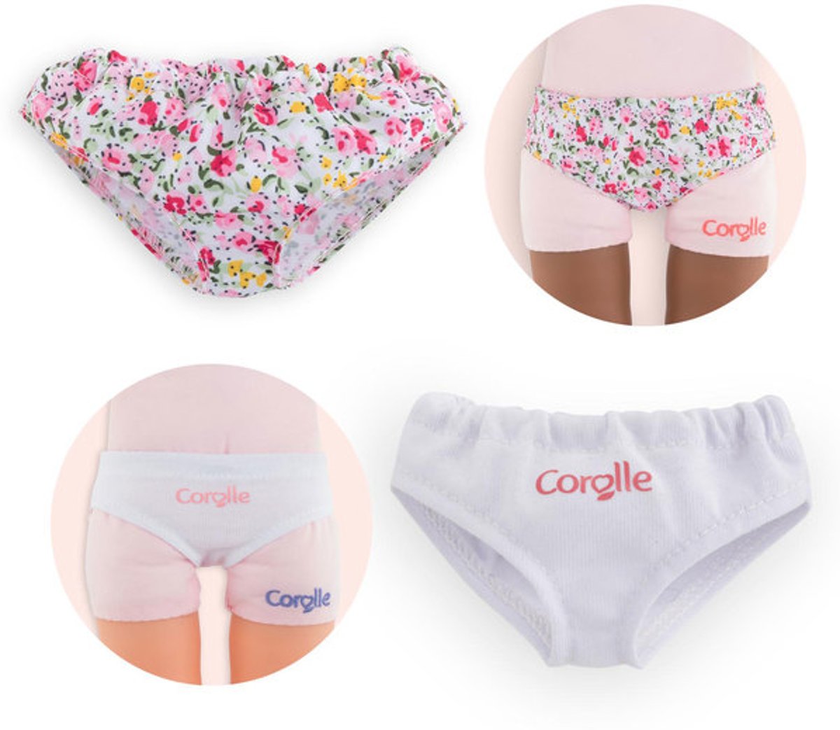 Corolle poppenkleding slips set van 2 voor ma Corolle pop