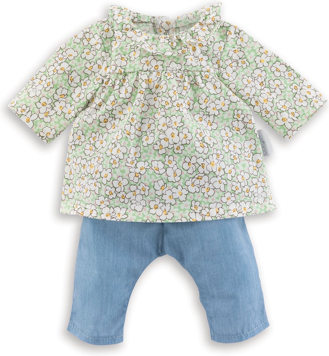 corolle mon grand poupon - poppen blouse en broek, 36cm