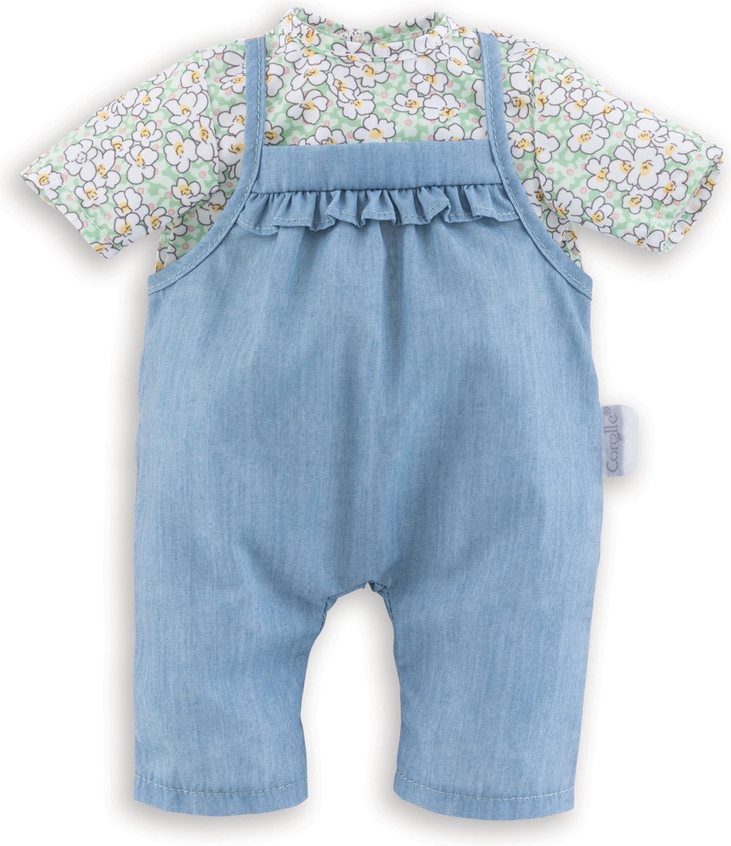 corolle mon grand poupon - poppen blouse en overall, 36cm