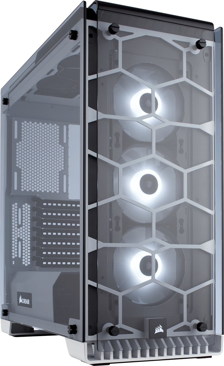 Corsair Crystal 570X Midi-Toren Wit