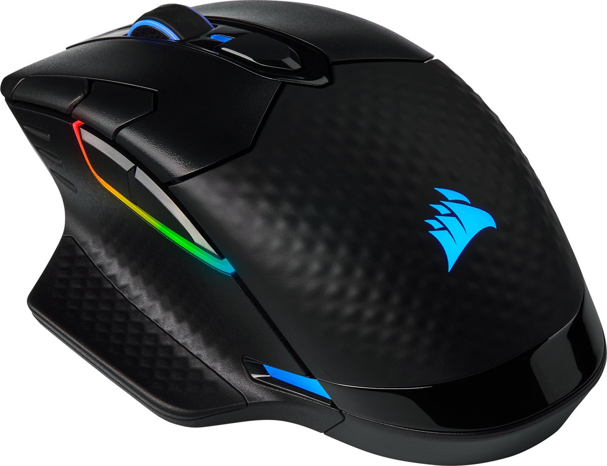 Corsair Dark Core RGB Pro Draadloze Gaming Muis - 18000 DPI - Zwart