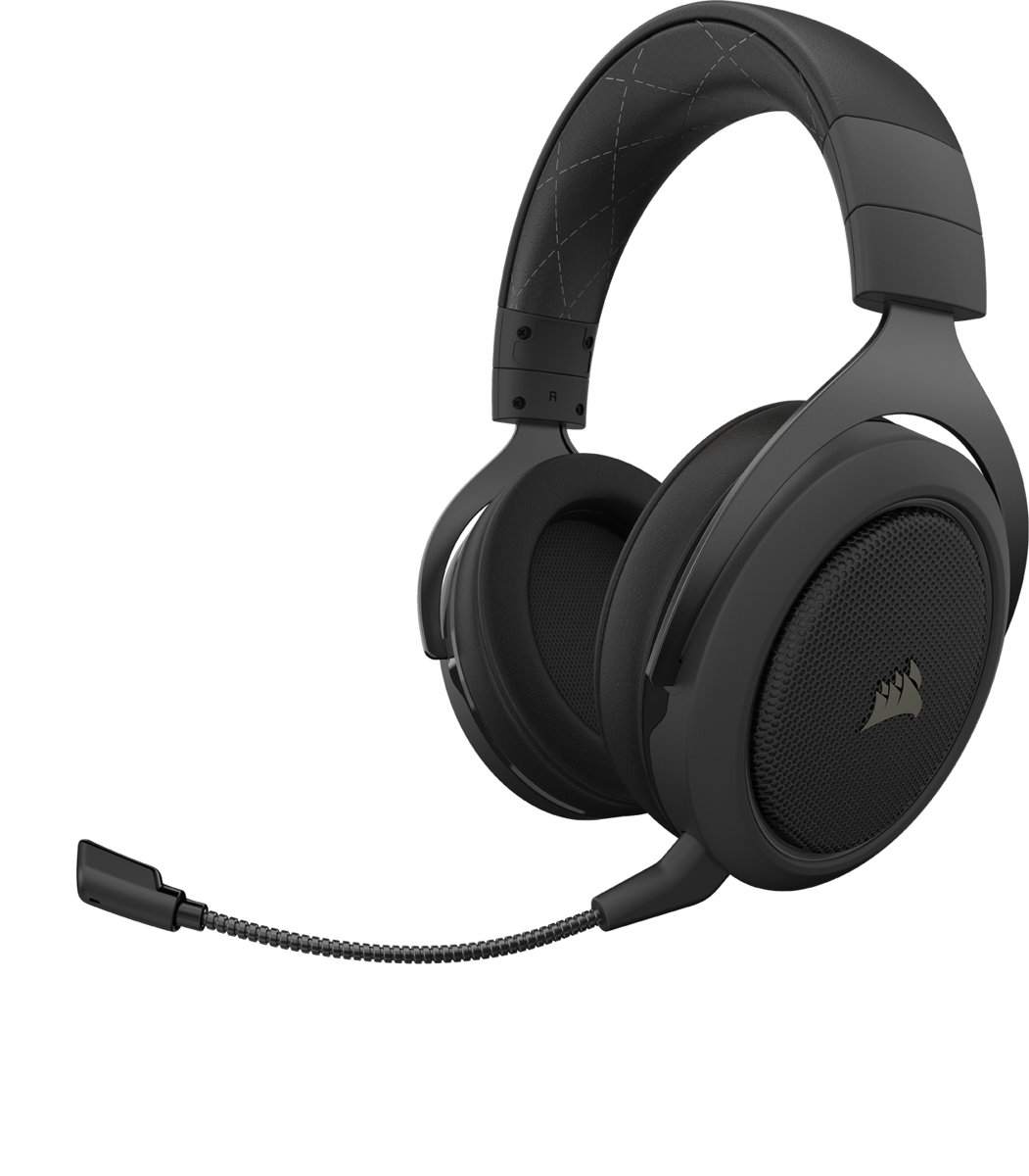 Corsair HS70 Pro Surround Draadloze Gaming Headset - PC - Zwart/Carbon