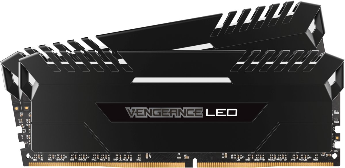 Corsair Vengeance LED, 16 GB, 2666 MHz, DDR4 16GB DDR4 2666MHz geheugenmodule