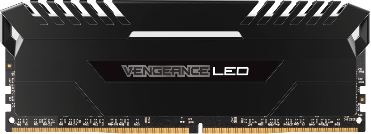 Corsair Vengeance LED, 32 GB, DDR4, 3000 MHz 32GB DDR4 3000MHz geheugenmodule