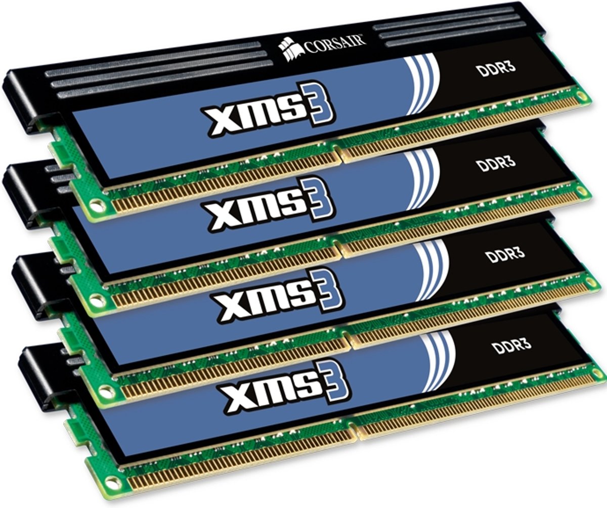 Corsair XMS3 32GB DDR3 1600MHz (4 x 8 GB)