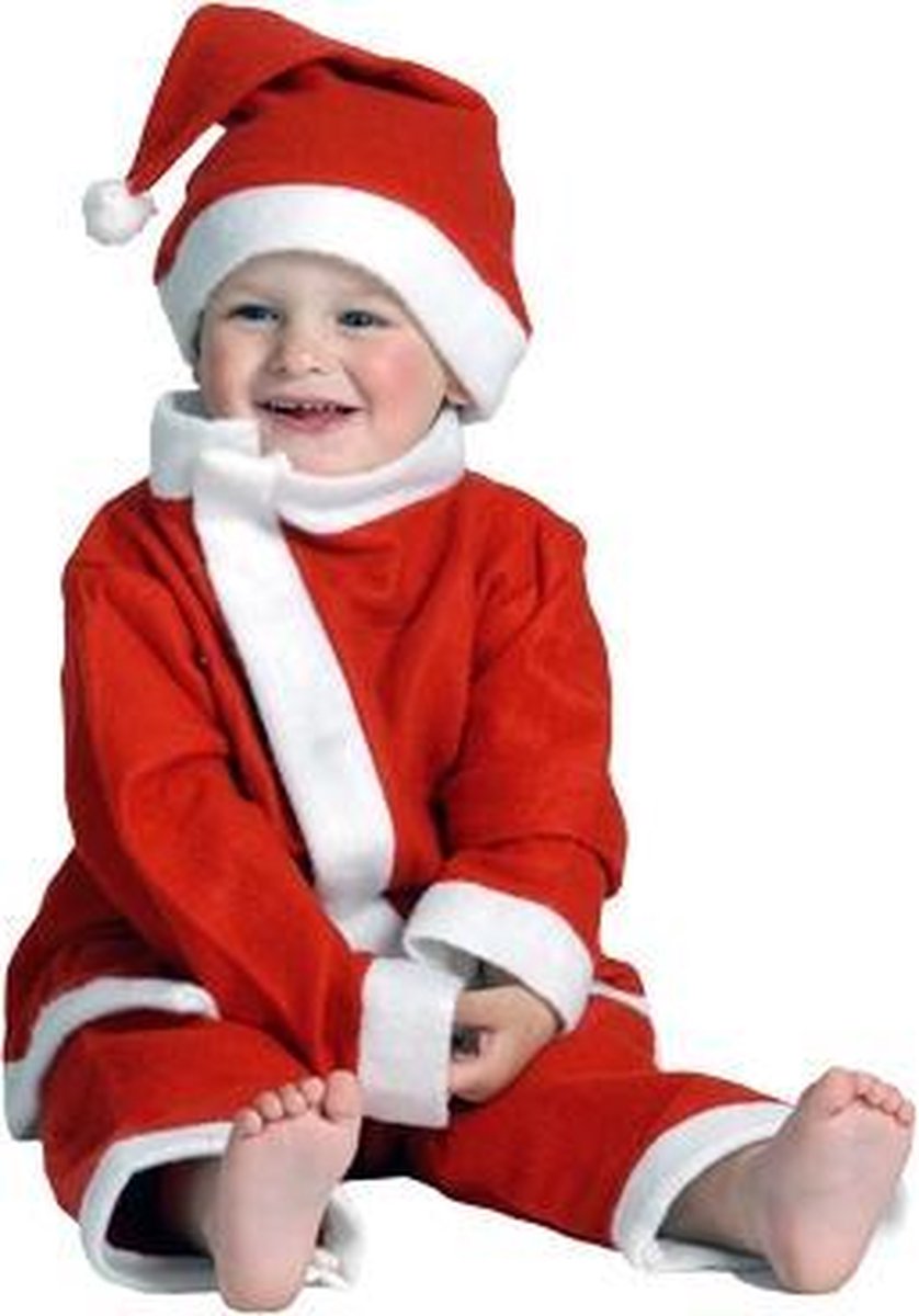 SANTA COSTUME KIDS 3PCSTROUSERS+VEST+HAT