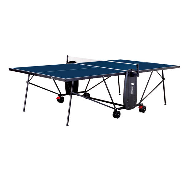   Tafeltennistafel Deluxe 2800 inklapbaar in blauw Indoor inklapbare tafeltennis tafel met verstelbare poten &