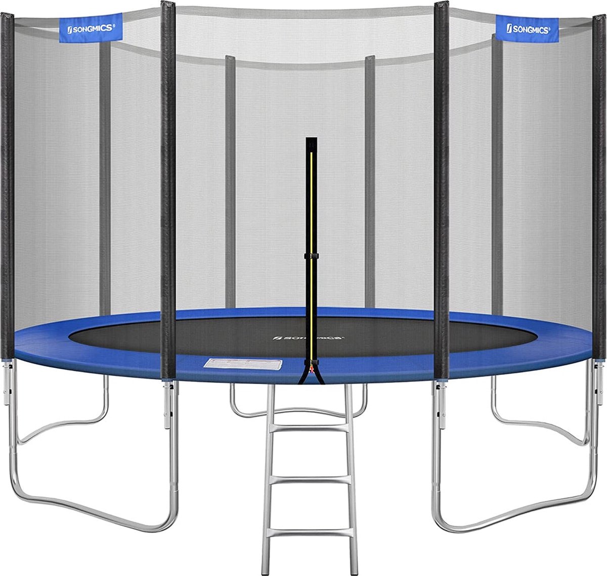 Trampoline - Met Ladder en veiligheidsafdekking - Rond - Ø 427 cm