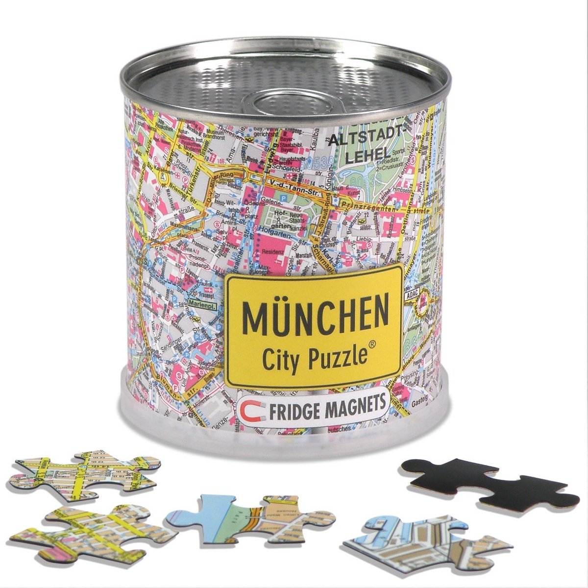 Extragoods München city puzzle magnets