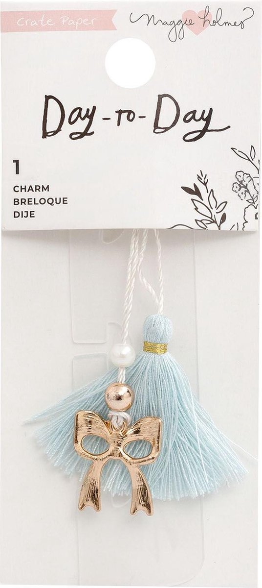 Crate Paper - Day-to-Day disc planner bookmarks Bow charm