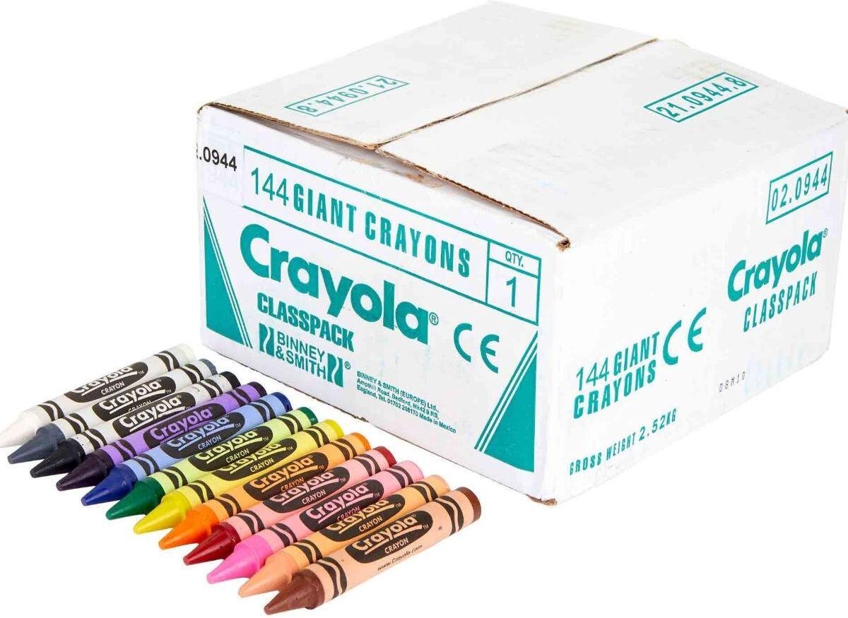 Crayola - 144 Wascos Klaspakket