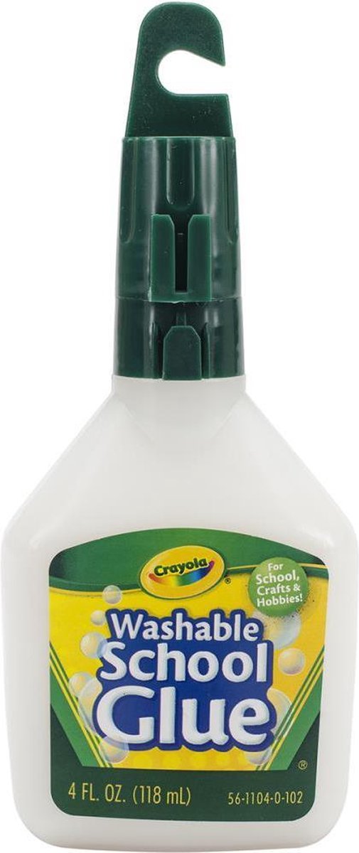 Crayola - Afwasbare Schoollijm voor kinderen - 118ml