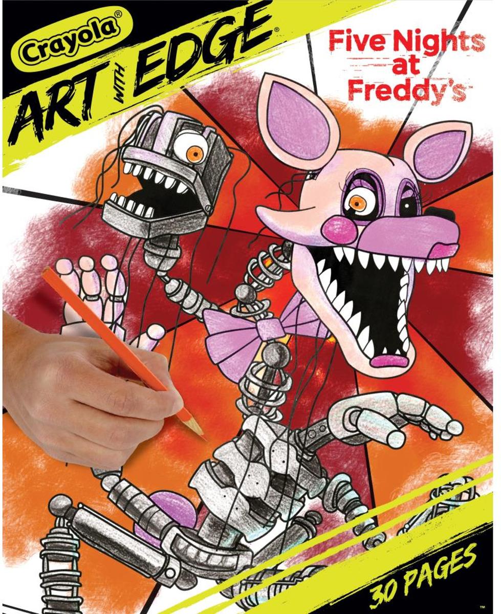 Crayola - Art with Edge - Five nights at Freddys kleurboek - 30pagina