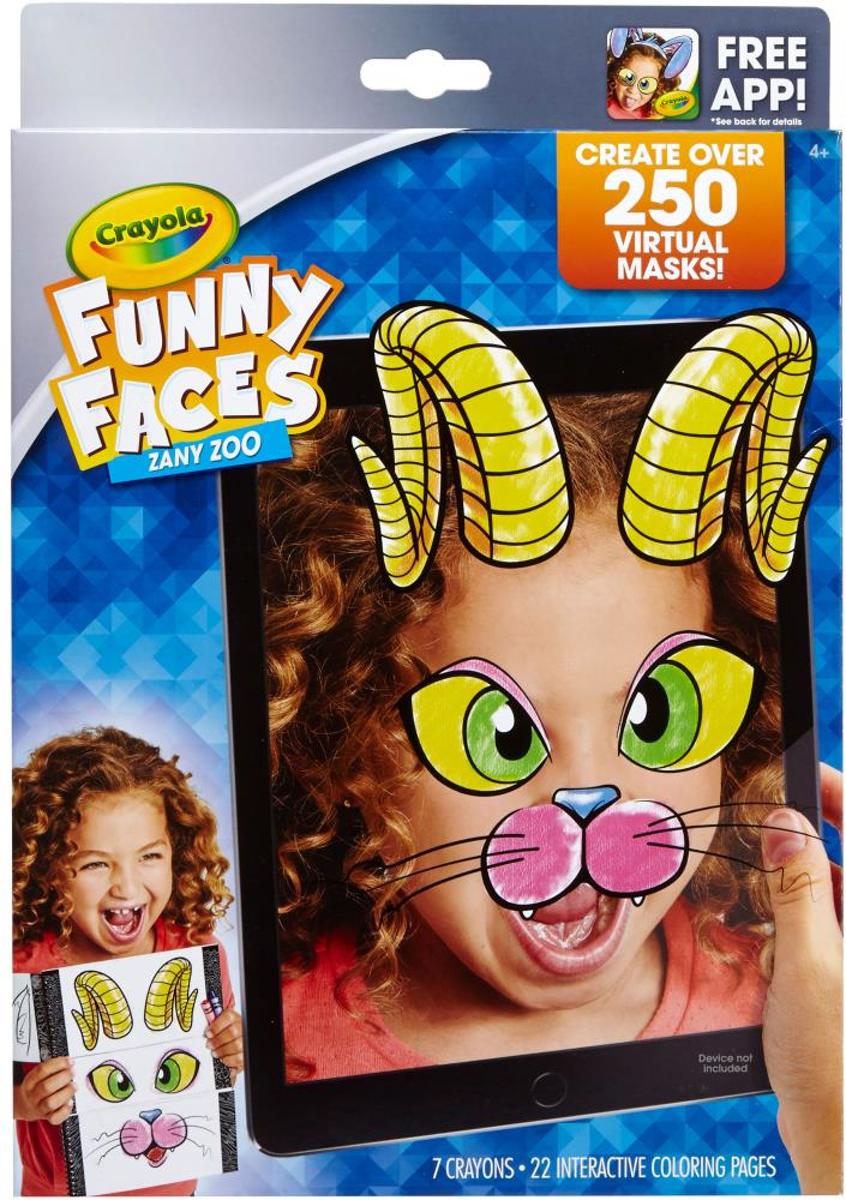   - Color Alive Funny Faces - 250 virtuele gezichten maken.