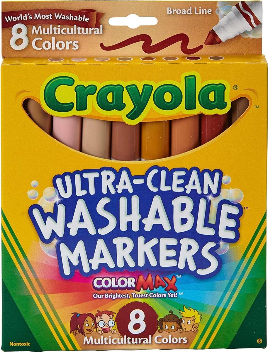 Crayola - Multiculturele Stiften - 8 Stuks